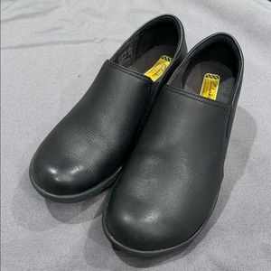 Clark Black Slip Resistant Shoes